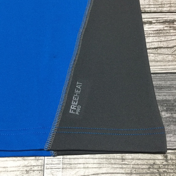 Eddie Bauer First Ascent 1/4 Zip Pullover Men L Blue Gray Stretch Free Heat Pro - Picture 9 of 10